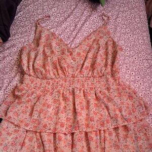 Floral Sleeveless Dress